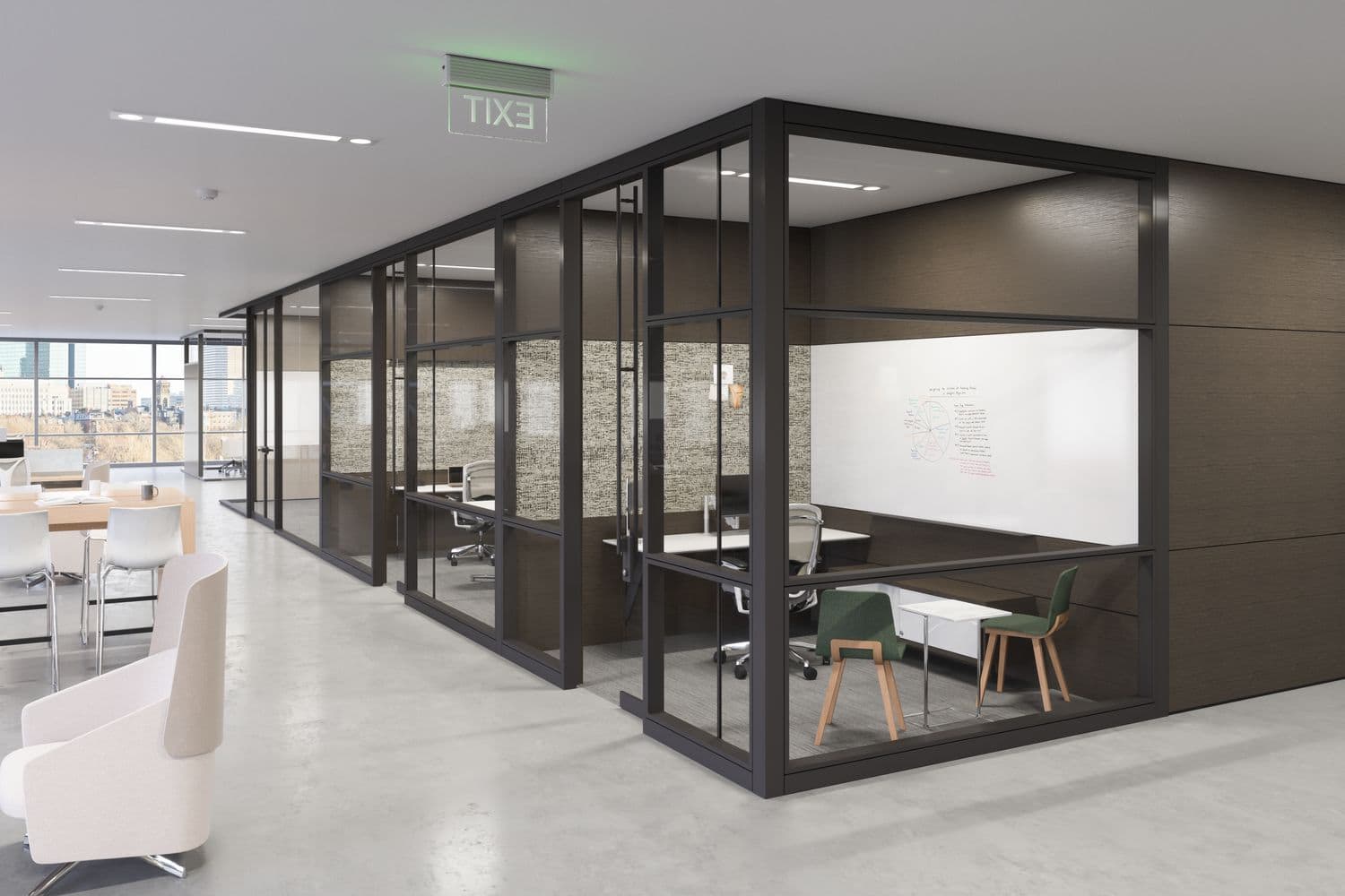 Altos architectural wall system by Teknion