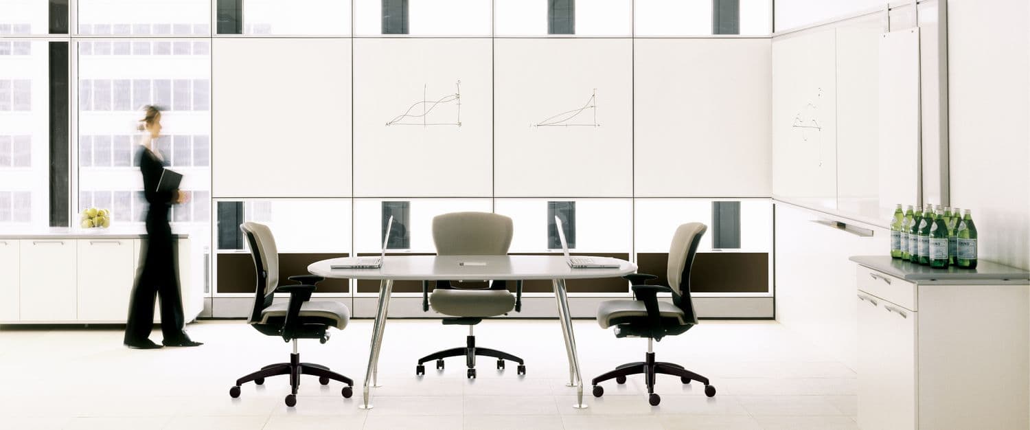 Audience boardroom furniture by Teknion