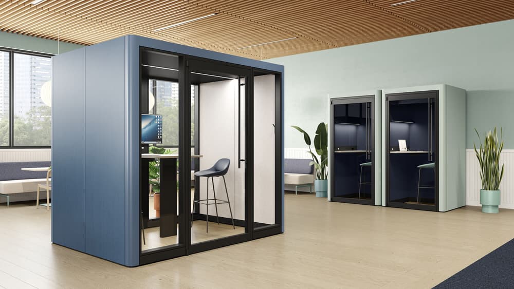 Privacy on Demand office furniture by teknion